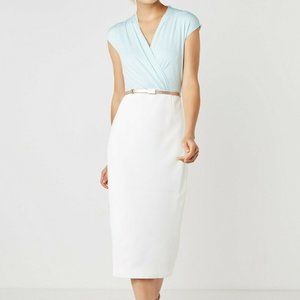 Ted Baker Alfena Wrap Front Midi Dress